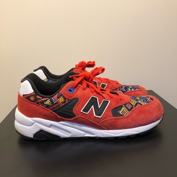 new balance 580 elite edition red